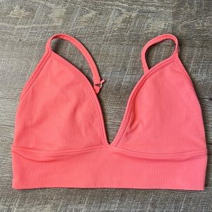 Athleta Orange Bralette Size Medium